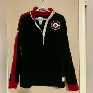 Canada quarter zip up sweater- Hudson Bay Company